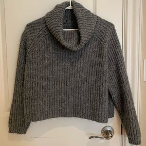 Zara cropped knit sweater- super comfy!